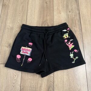 Nickelodeon Black SpongeBob Women's Shorts